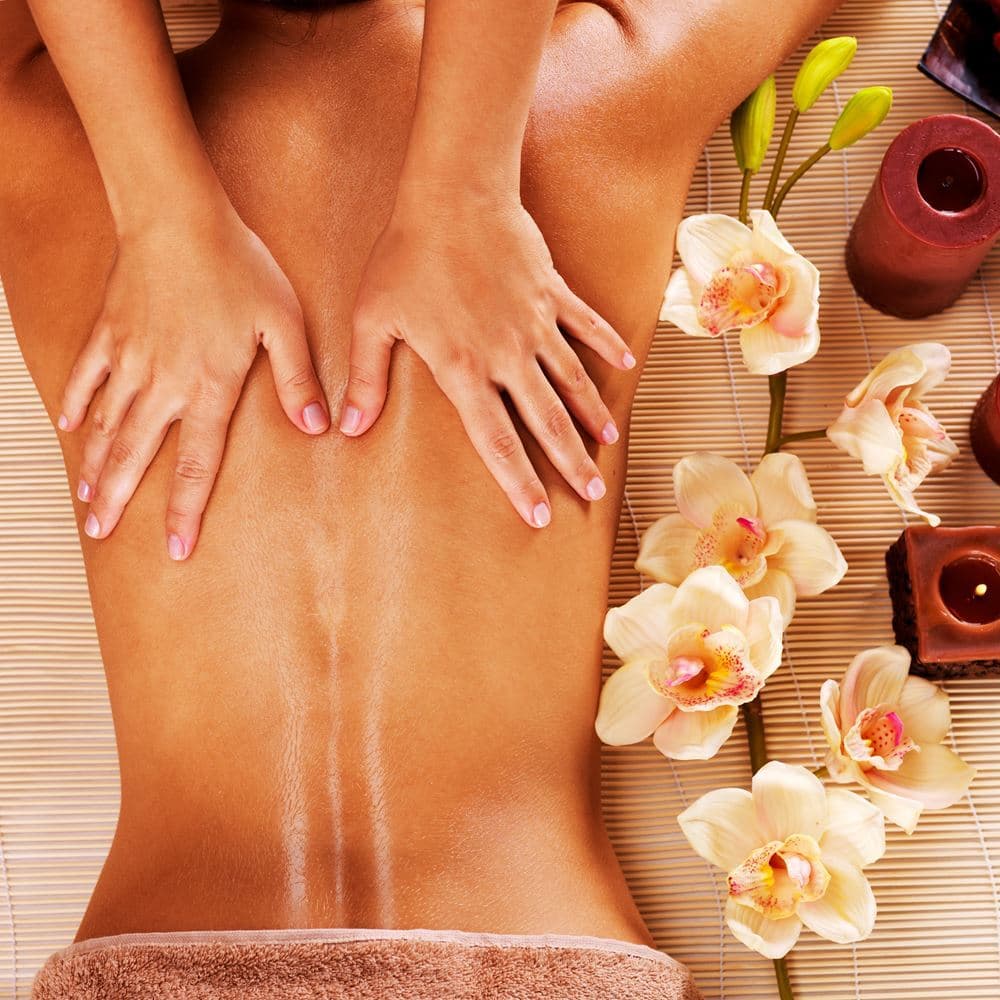 Massage relaxant professionnel dans un cadre apaisant